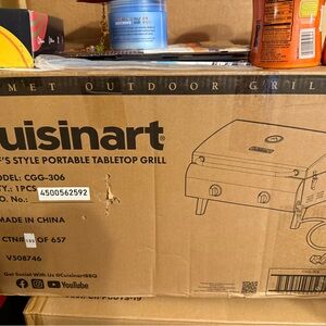 Cuisinart Stainless Steel Portable Grill